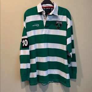 Lansdowne - The Heritage Collection 
Ireland Rugby Shirt Size XLg  #10 Shamrock